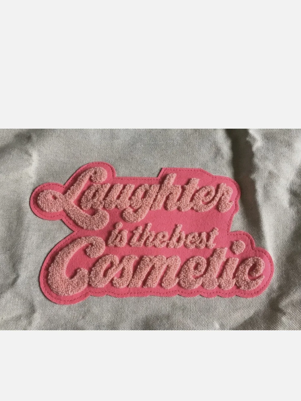 Benefit San Francisco Denim Laughter Tote Bag (NWT)
